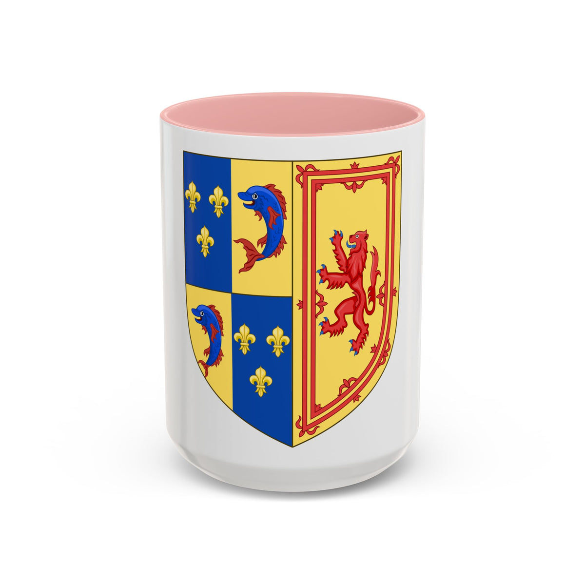 Royal Arms of the Kingdom of Scotland (1558) - Accent Coffee Mug
