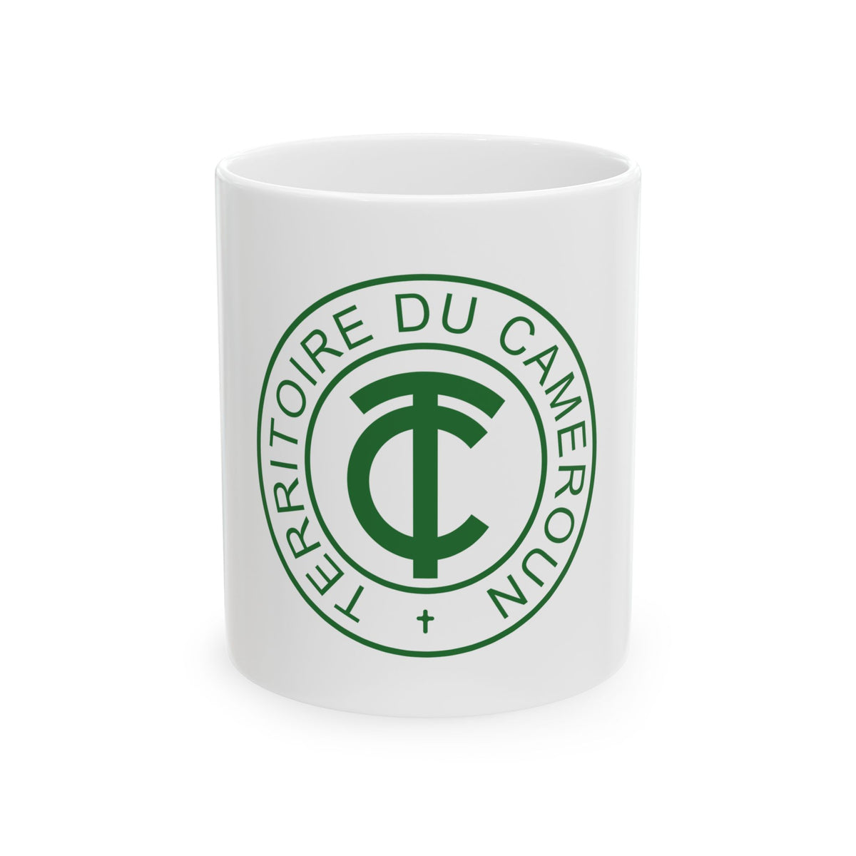 Emblem of French Cameroon - White Coffee Mug