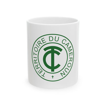 Emblem of French Cameroon - White Coffee Mug