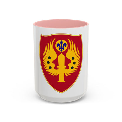 463rd Airborne Field Artillery Battalion (U.S. Army) Accent Coffee Mug