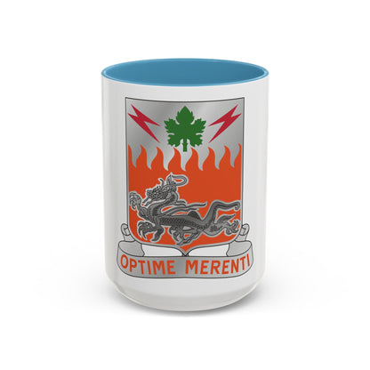307 Signal Battalion (U.S. Army) Accent Coffee Mug