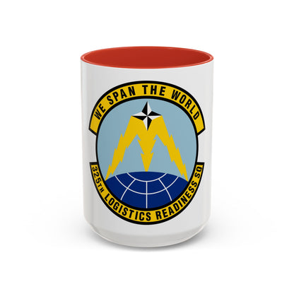 325 Logistics Readiness Squadron ACC (U.S. Air Force) Accent Coffee Mug