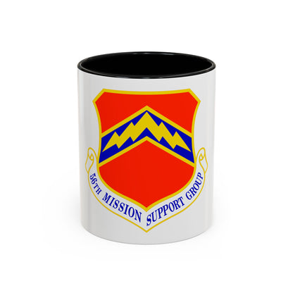56th Mission Support Group (U.S. Air Force) Accent Coffee Mug