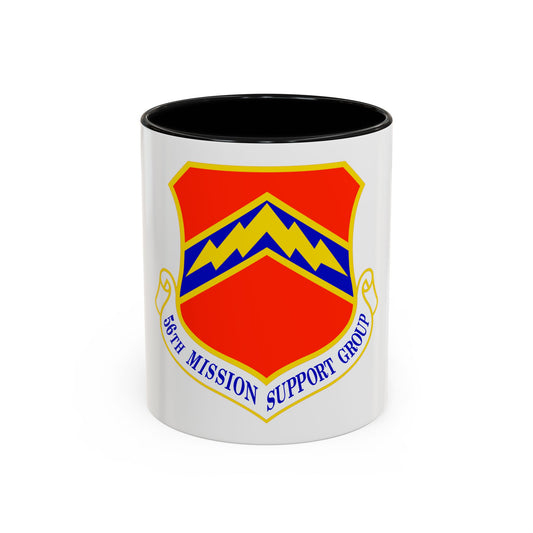 56th Mission Support Group (U.S. Air Force) Accent Coffee Mug