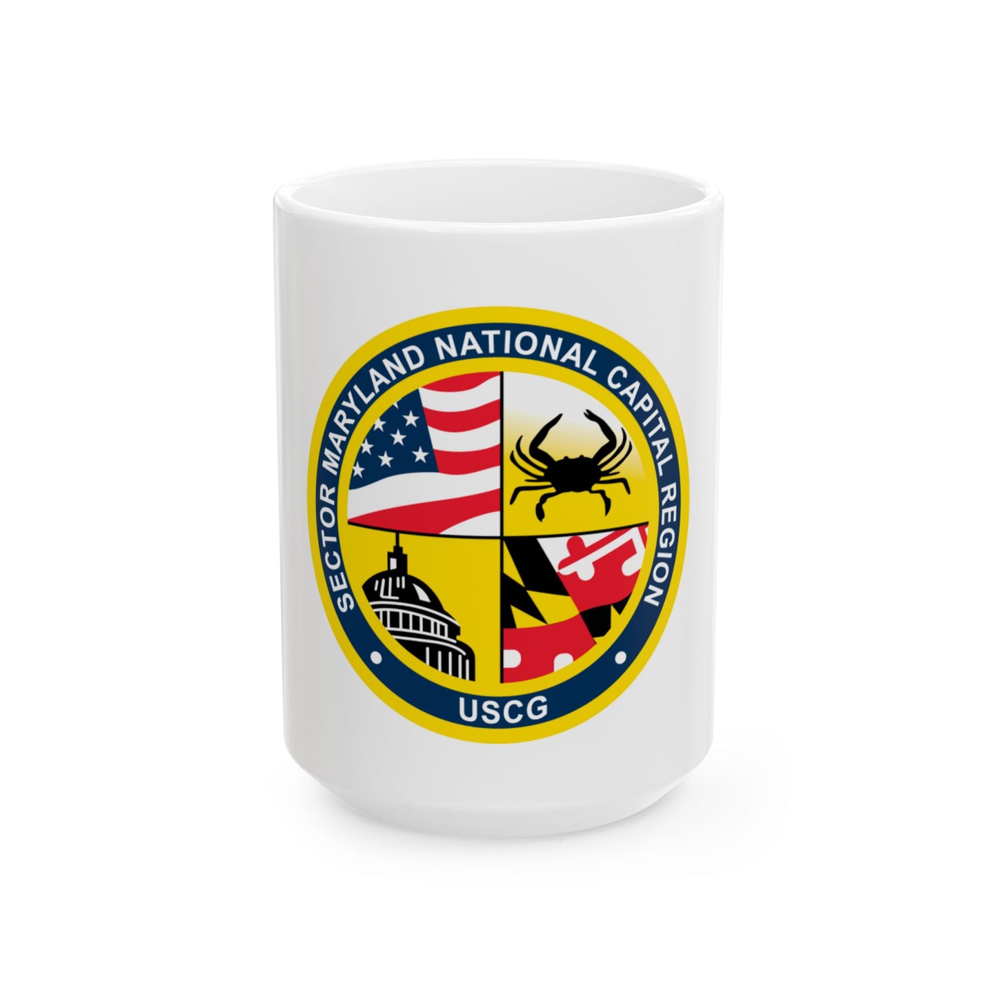 USCG Sector Maryland NRC (U.S. Coast Guard) White Coffee Mug