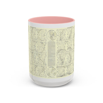 Heavens, The 2 (1957) (Map) Accent Coffee Mug