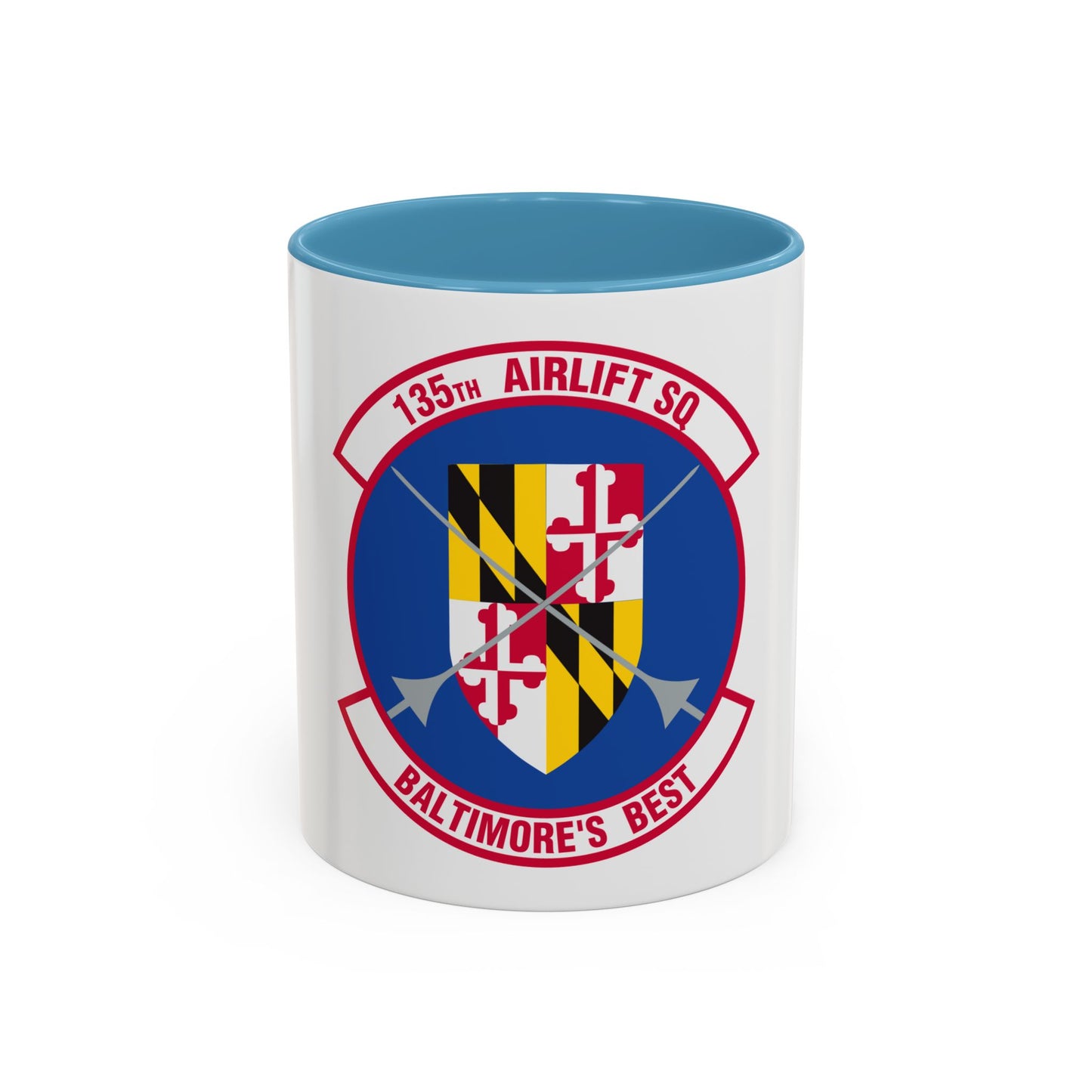 135 Airlift Squadron (U.S. Air Force) Accent Coffee Mug