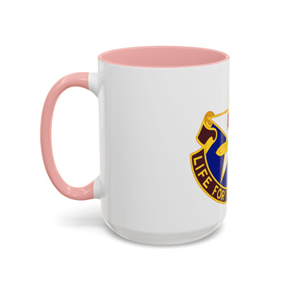 111 Medical Battalion (U.S. Army) Accent Coffee Mug