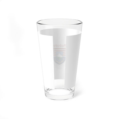 Flag of Budaors (Hungary) Pint Glass 16oz