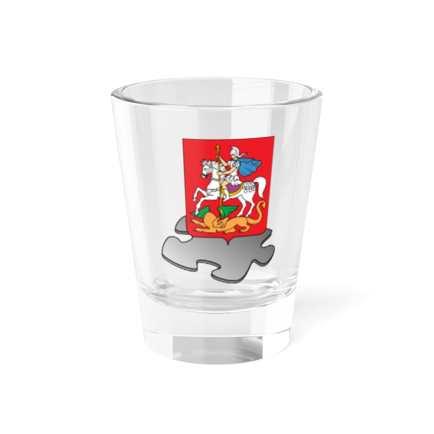 Gerb Moscow region (Russia) (Coat of Arms) Shot Glass 1.5oz
