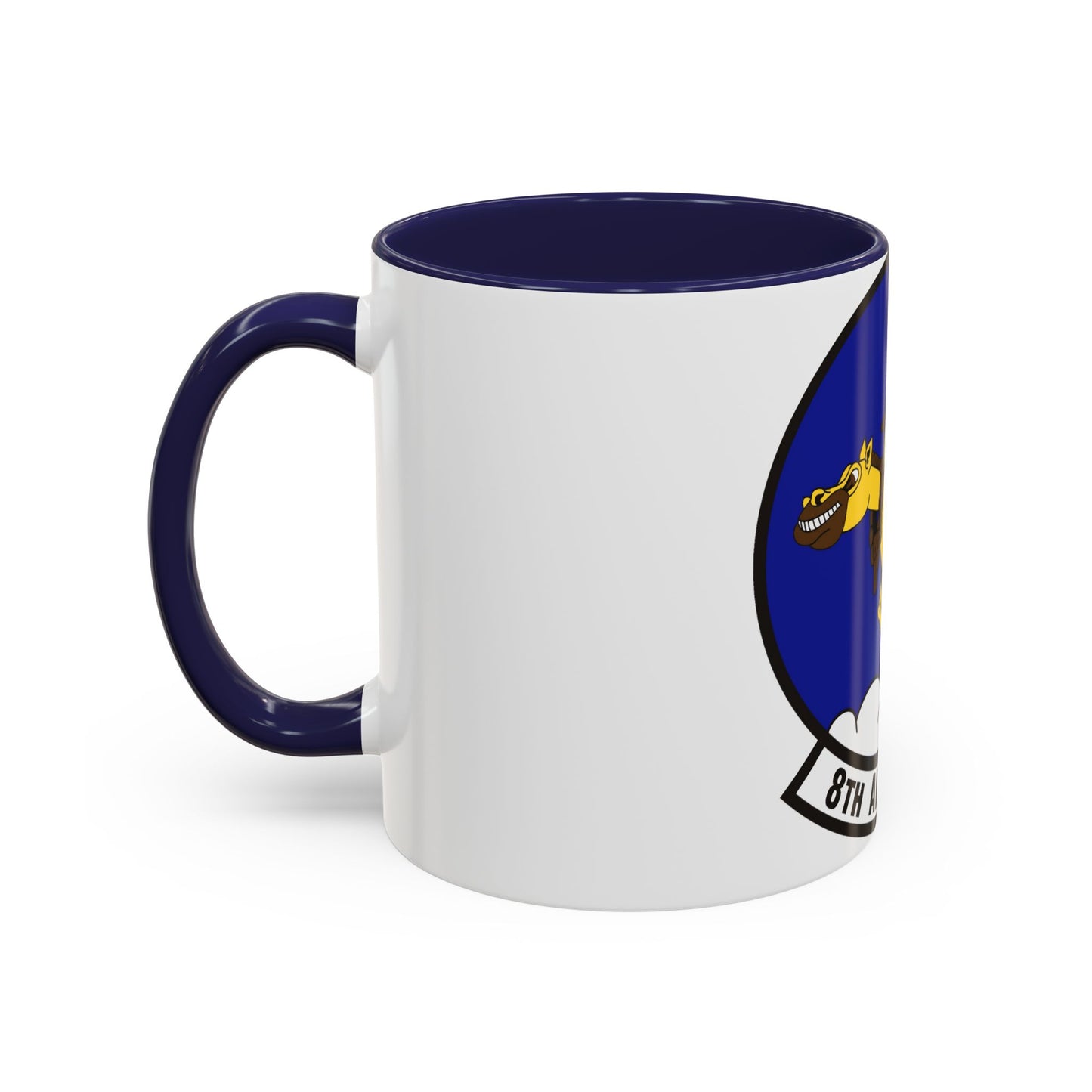 8th Airlift Squadron (U.S. Air Force) Accent Coffee Mug