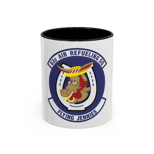 63d Air Refueling Squadron (U.S. Air Force) Accent Coffee Mug