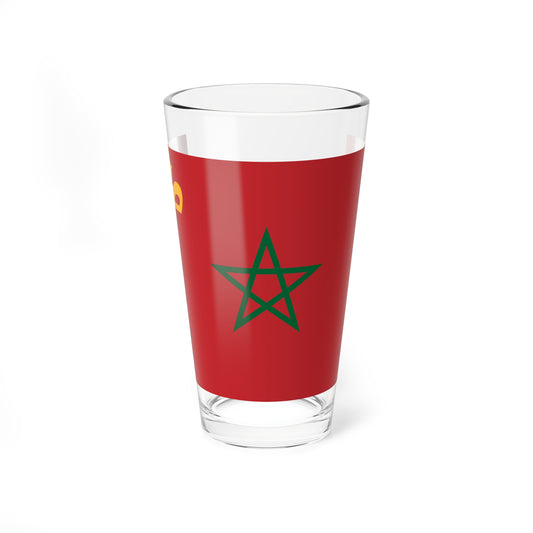 Civil Ensign of Morocco (Morocco) Pint Glass 16oz