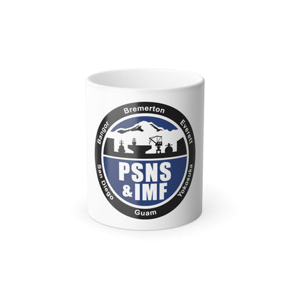 PSNS & IMF (U.S. Navy) Color Changing Mug 11oz