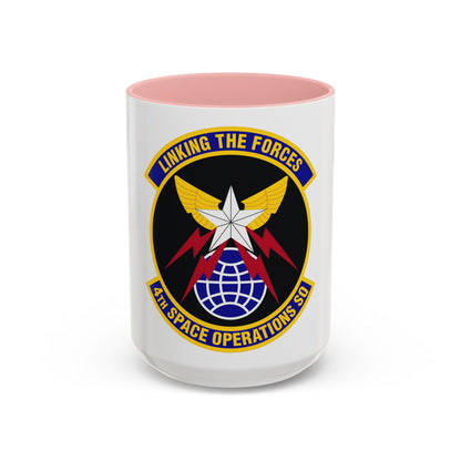 4th Space Operations Squadron (U.S. Air Force) Accent Coffee Mug