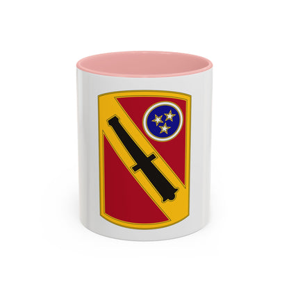 196th Field Artillery Brigade v3 (U.S. Army) Accent Coffee Mug