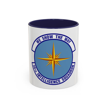 30 Intelligence Squadron AFISRA (U.S. Air Force) Accent Coffee Mug
