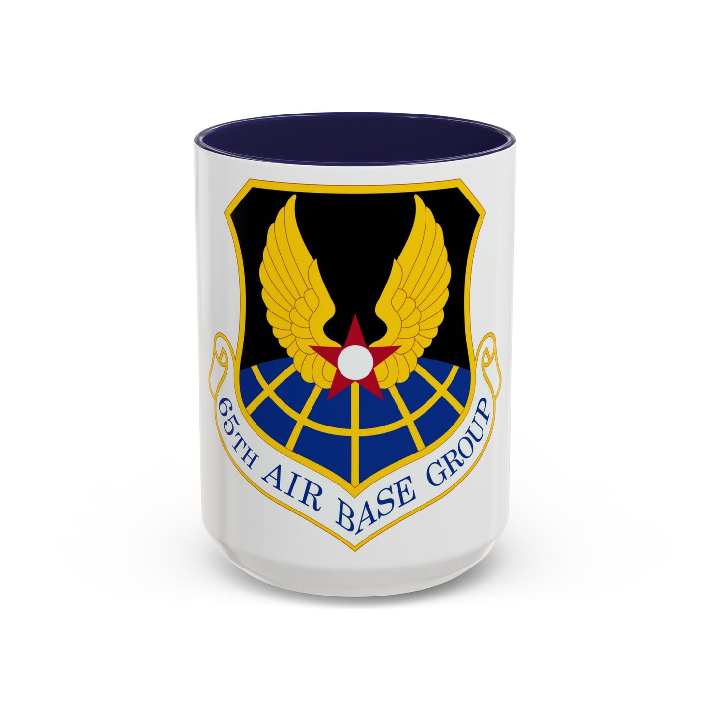 65 Air Base Group USAFE (U.S. Air Force) Accent Coffee Mug