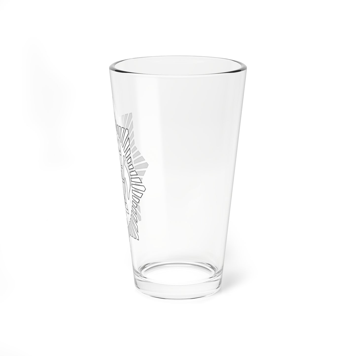 Emblem of Afghanistan 1919-1928 oval (Afghanistan) (Coat of Arms) Pint Glass 16oz