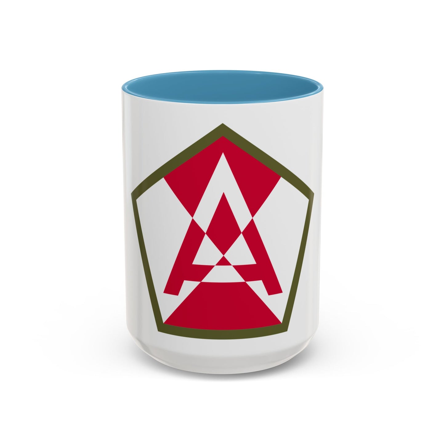 Fifteenth United States (U.S. Army) Accent Coffee Mug
