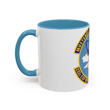 332d Expeditionary Operations Support Squadron (U.S. Air Force) Accent Coffee Mug