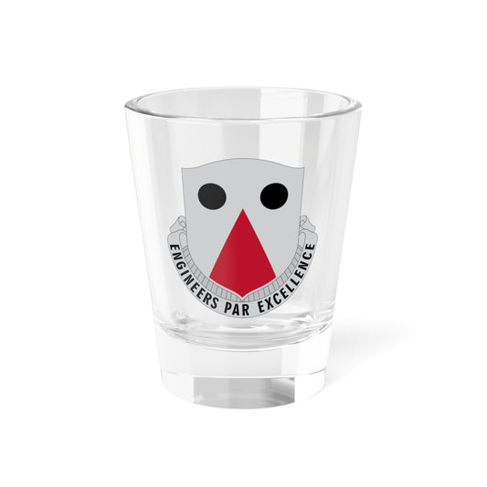 980 Engineer Battalion (U.S. Army) Shot Glass 1.5oz