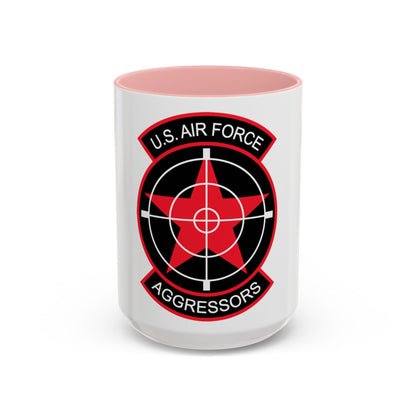 US Air Force Aggressors (U.S. Air Force) Accent Coffee Mug