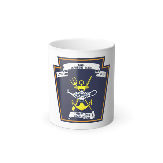 Naval Amphibious School Little Creek (U.S. Navy) Color Changing Mug 11oz
