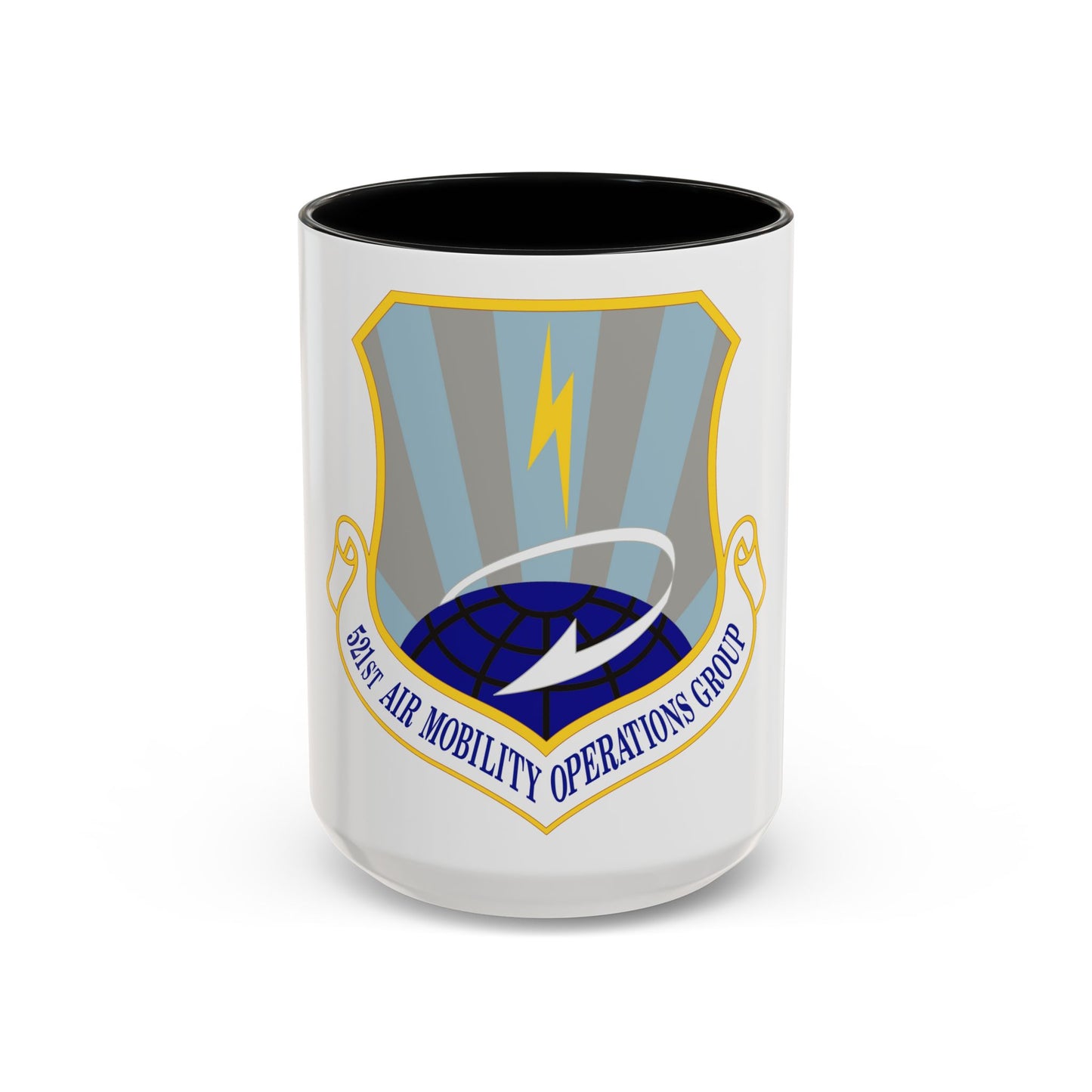521st Air Mobility Operations Group (U.S. Air Force) Accent Coffee Mug