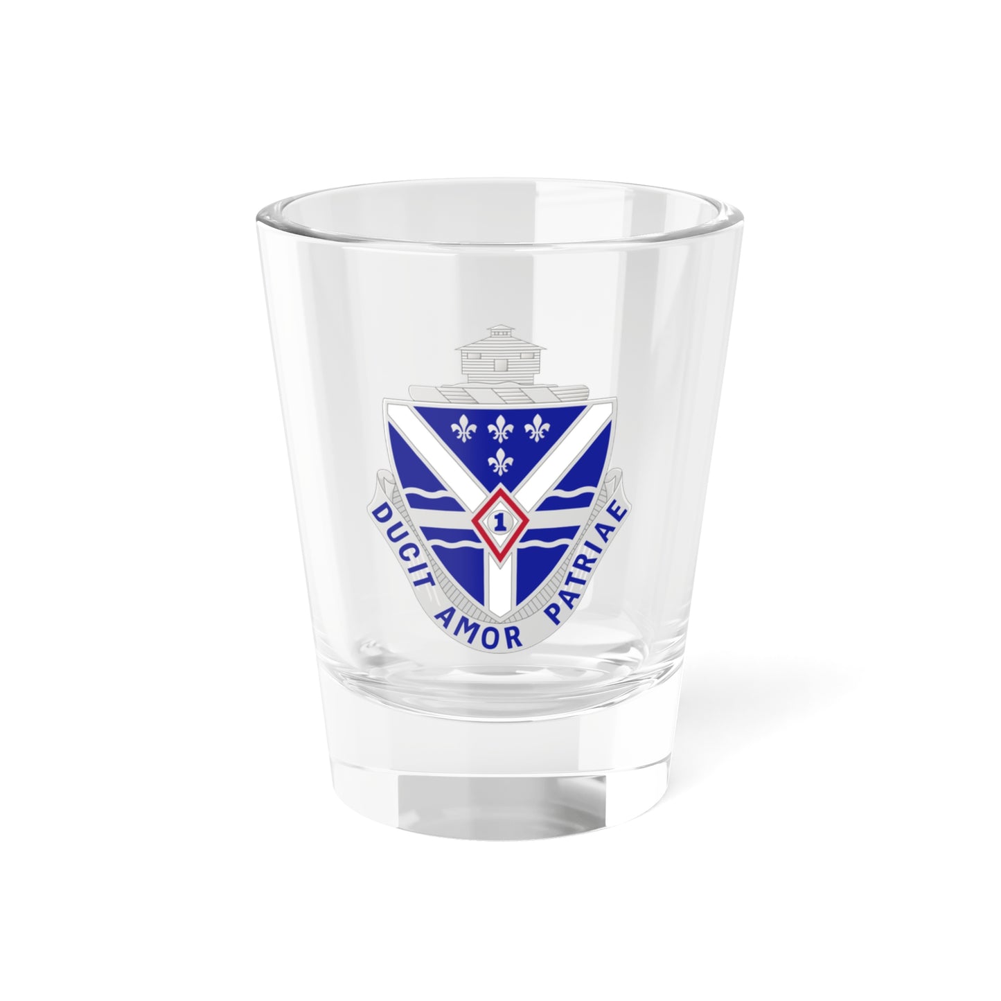 131st Infantry Regiment (U.S. Army) Shot Glass 1.5oz