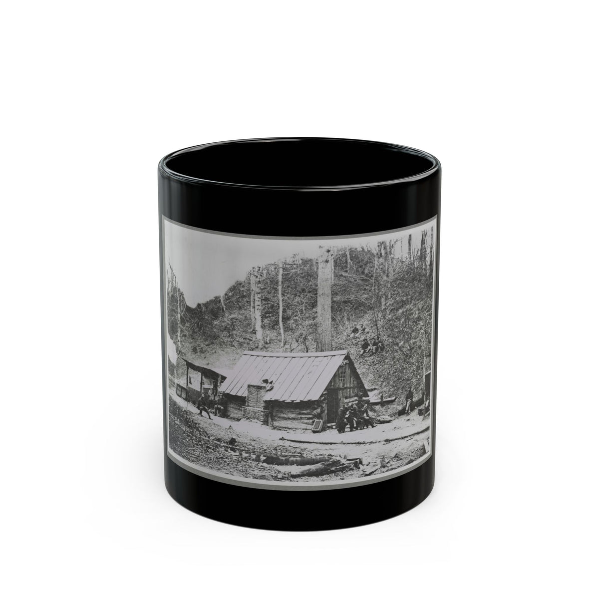 Camp (U.S. Civil War) Black Coffee Mug