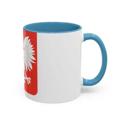 Coat of arms of Poland (1955-1980) - Accent Coffee Mug