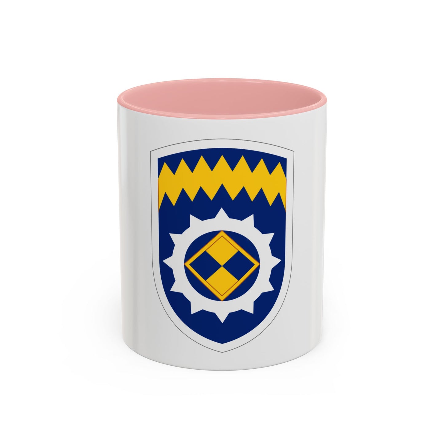 Alaska Support Command (U.S. Army) Accent Coffee Mug