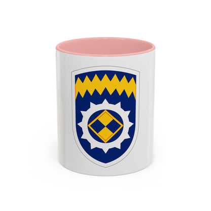Alaska Support Command (U.S. Army) Accent Coffee Mug