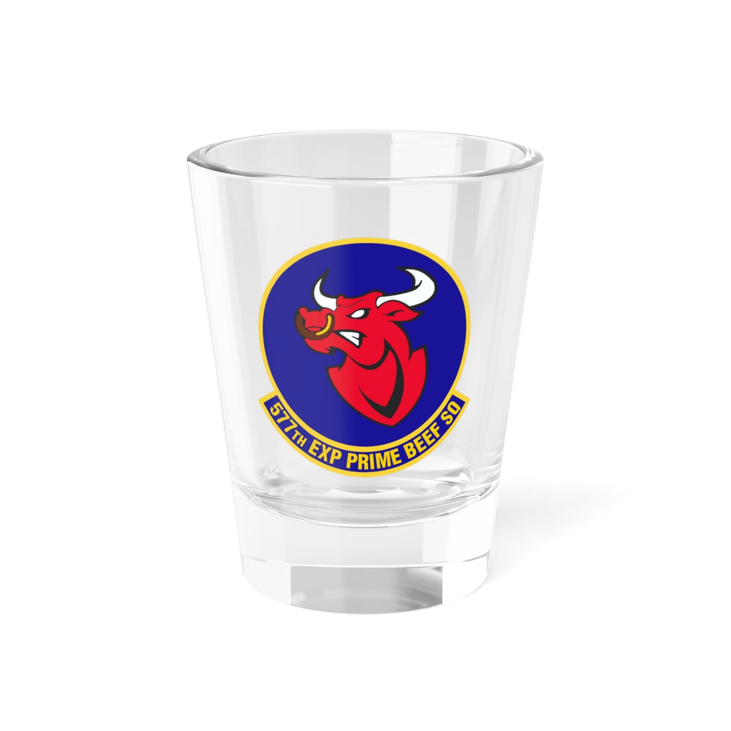 577th Expeditionary Prime Base Emergency Engineer Force Squadron (U.S. Air Force) Shot Glass 1.5oz