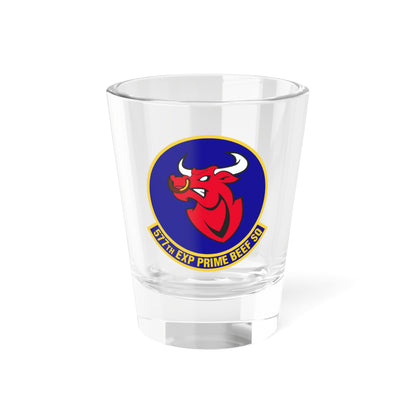 577th Expeditionary Prime Base Emergency Engineer Force Squadron (U.S. Air Force) Shot Glass 1.5oz