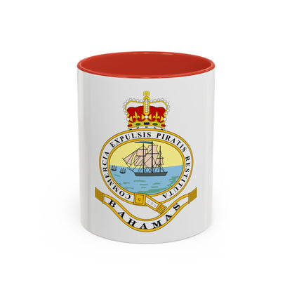 Emblem of the Bahamas (1869-1904; 1953-1964) - Accent Coffee Mug