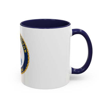 USCGC Hamilton WMSL 753 (U.S. Coast Guard) Accent Coffee Mug
