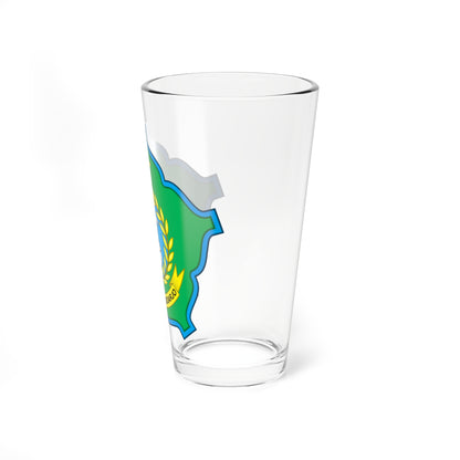 Seal of Sidoarjo Regency (Indonesia) (Coat of Arms) Pint Glass 16oz