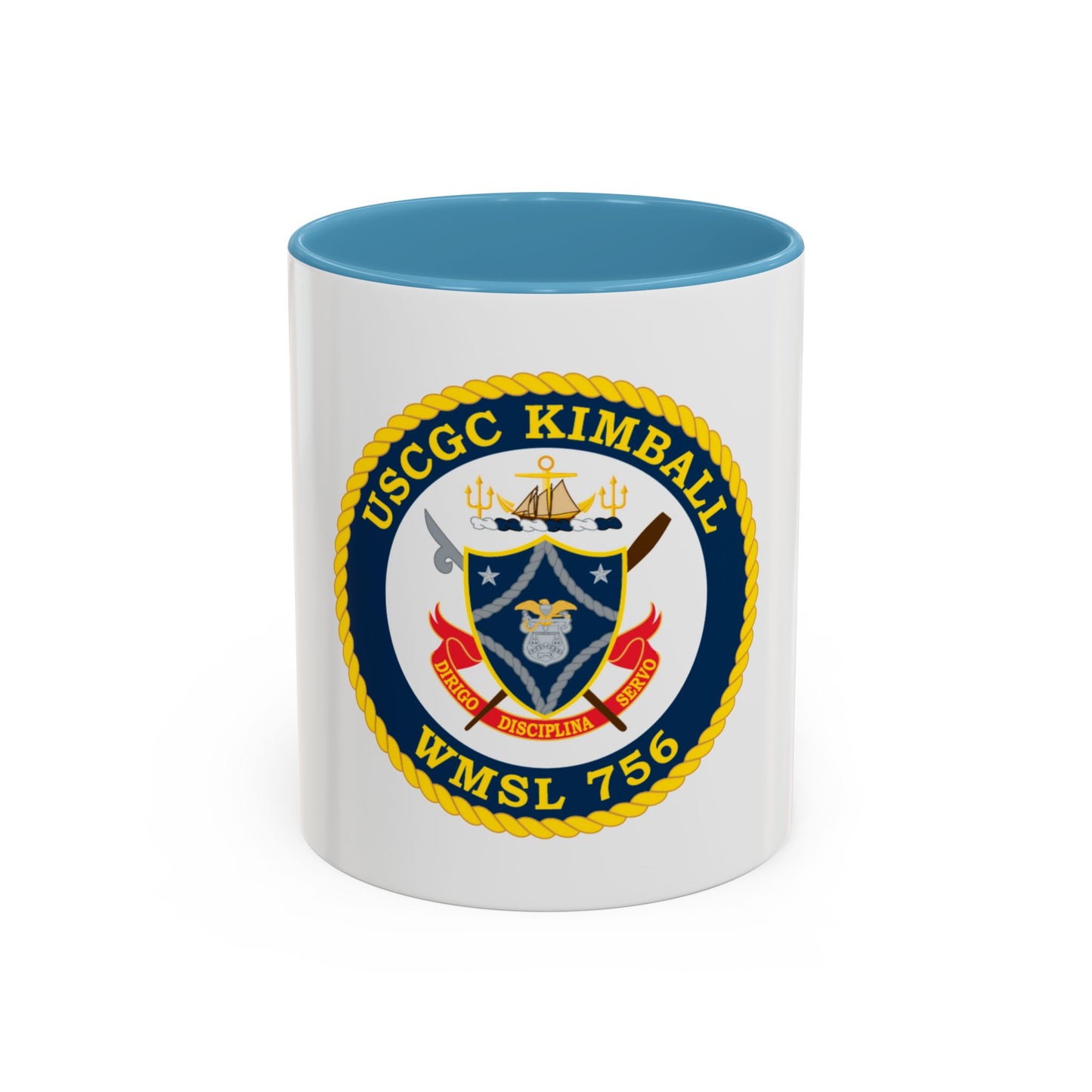 USCGC Kimball WMSL 756 (U.S. Coast Guard) Accent Coffee Mug