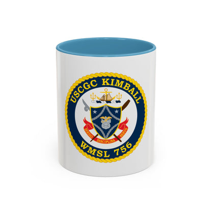 USCGC Kimball WMSL 756 (U.S. Coast Guard) Accent Coffee Mug