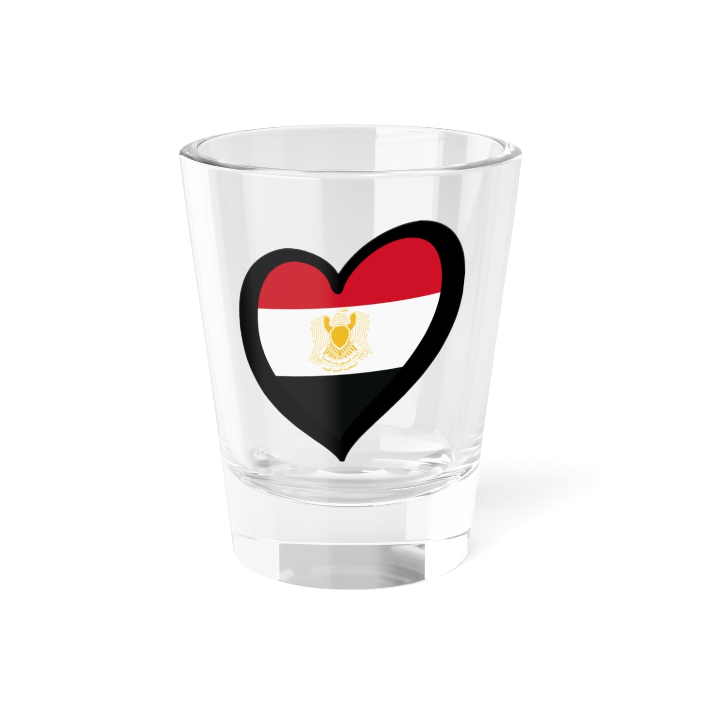 EuroLibia 1972-1977 (Libya) Shot Glass 1.5oz