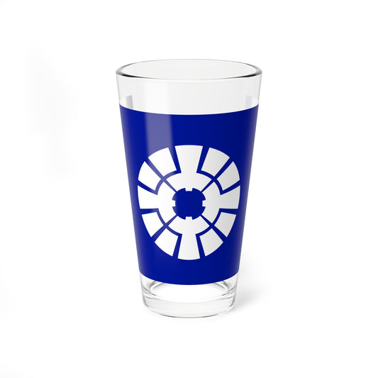 Flag of Shiojiri Nagano (Japan) Pint Glass 16oz