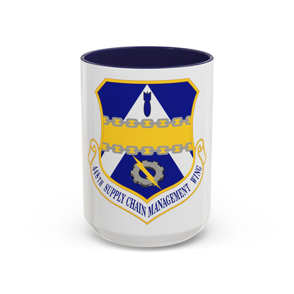 448th Supply Chain Managment Wing (U.S. Air Force) Accent Coffee Mug