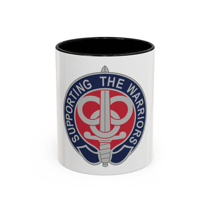3 Personnel Command 2 (U.S. Army) Accent Coffee Mug