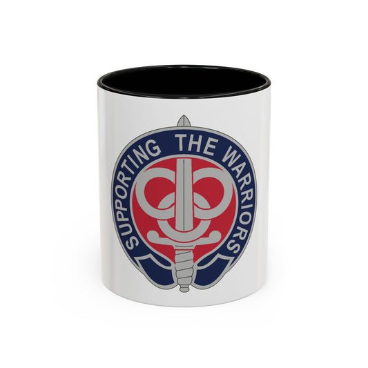 3 Personnel Command 2 (U.S. Army) Accent Coffee Mug