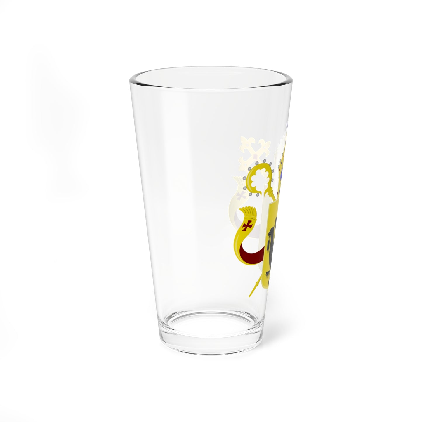Wapen van bisdom Den Bosch (Netherlands) (Coat of Arms) Pint Glass 16oz
