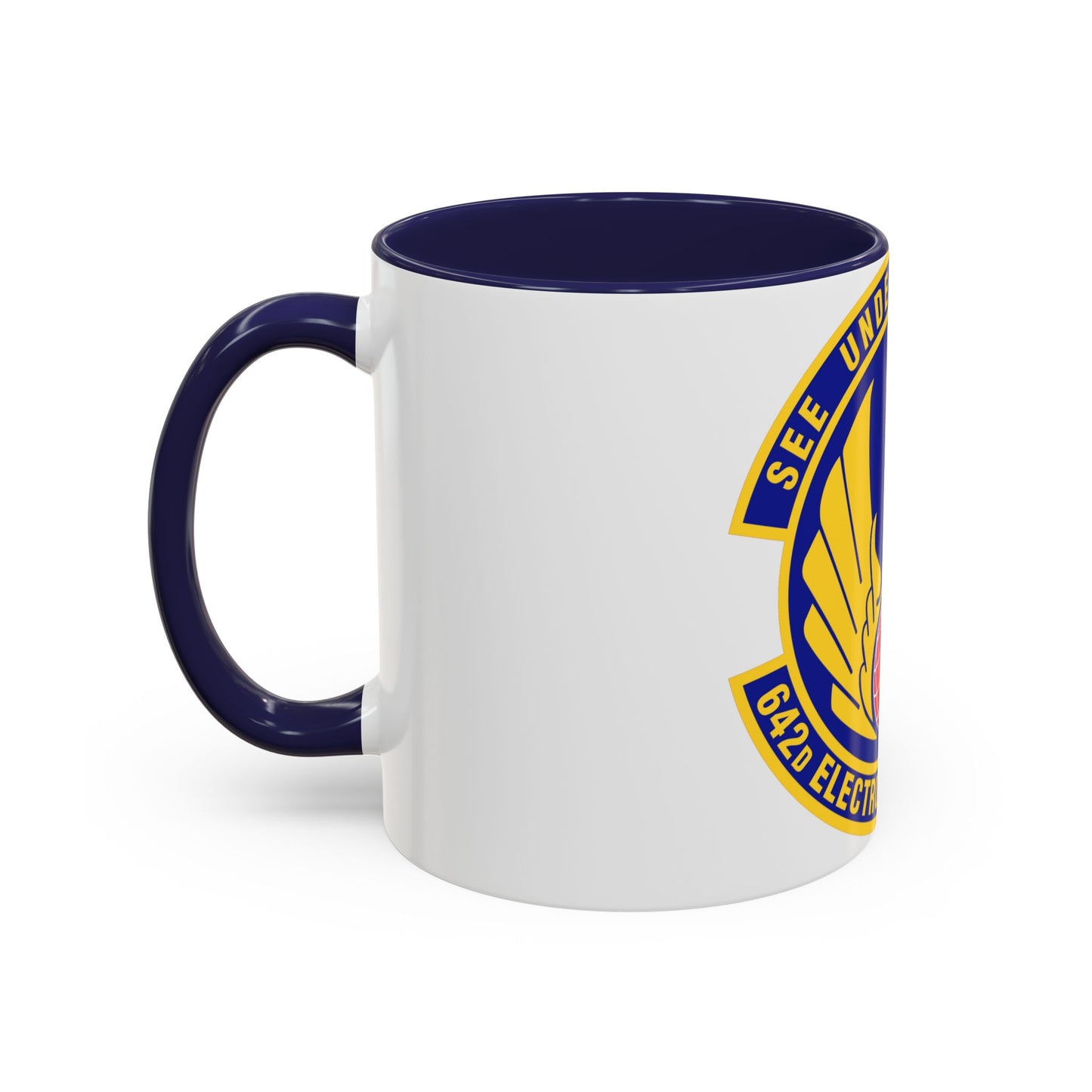 642d Electronic Systems Squadron (U.S. Air Force) Accent Coffee Mug