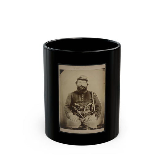 A. J. Blue, Urbana, Rfd #4, Ohio (U.S. Civil War) Black Coffee Mug