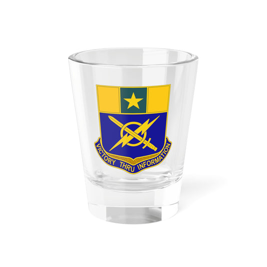 Verre à liqueur du 302e bataillon des opérations d'information (armée américaine) 1,5 oz